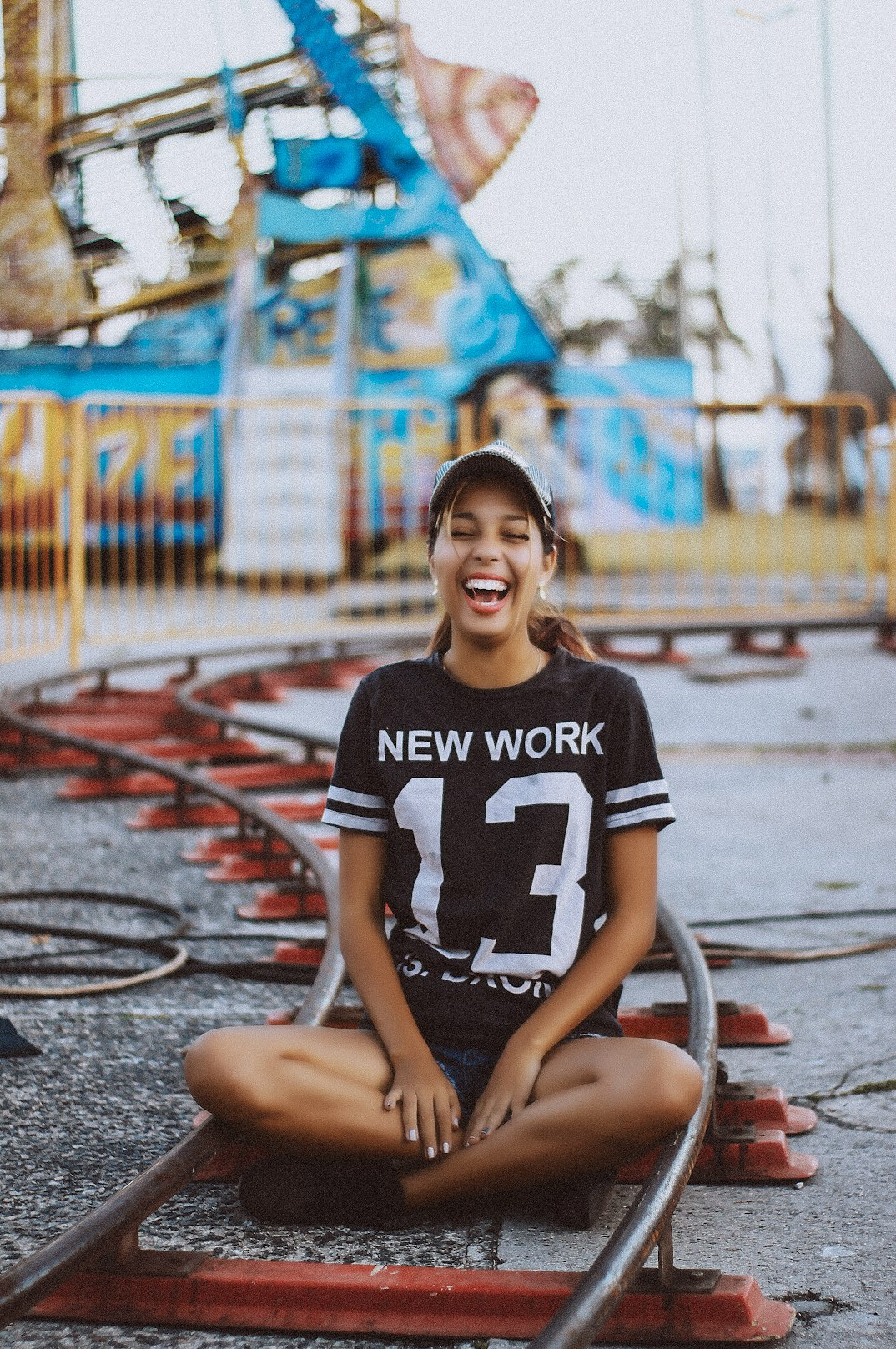 Portrait of a smiling Brazilian woman who completed a personal development course